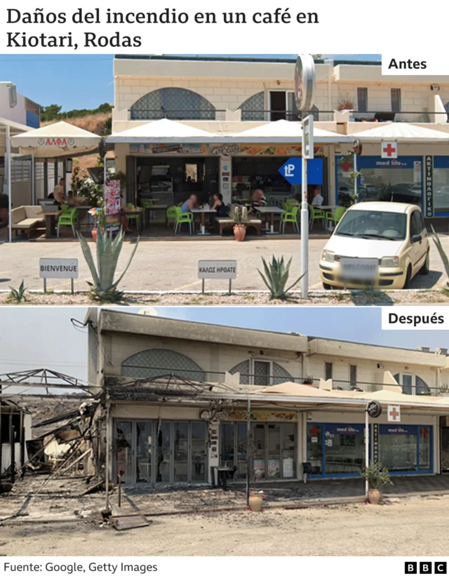 incendios en Rodas