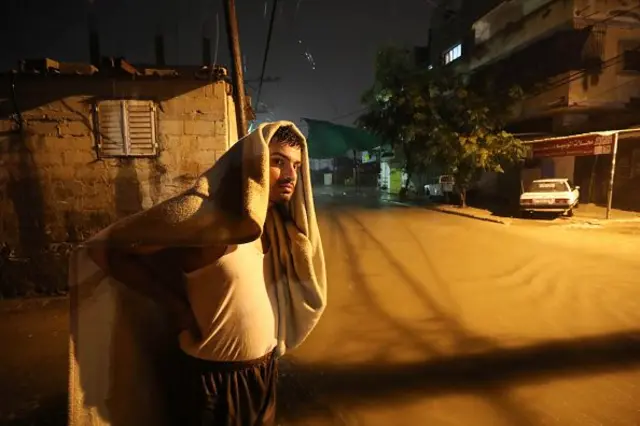 Вода в город пришла ночью