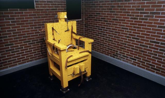 Электрический стул в тюрьме имени Холмана