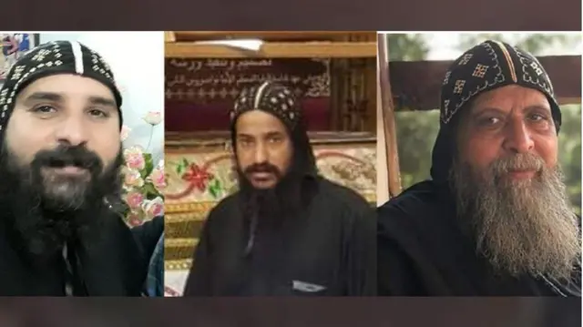 الرهبان الثلاثة الضحايا