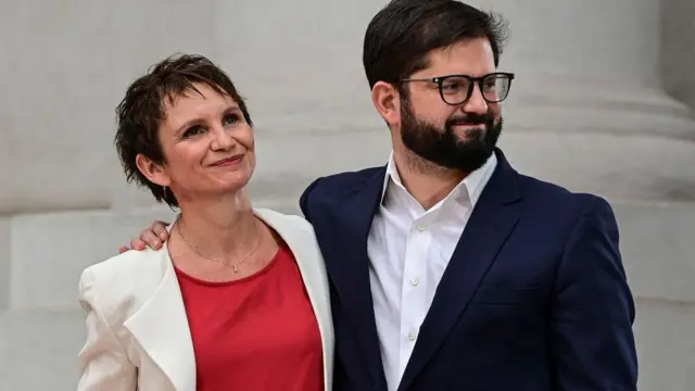 Carolina Tohá y Gabriel Boric.