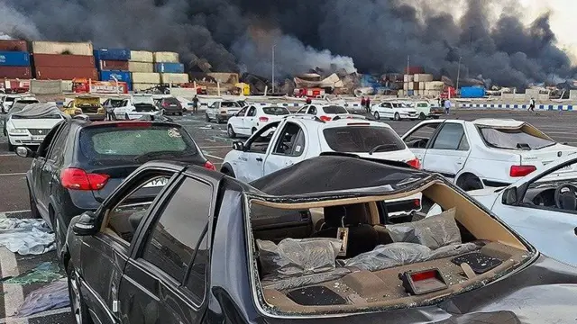 خودروهای آسیب دیده