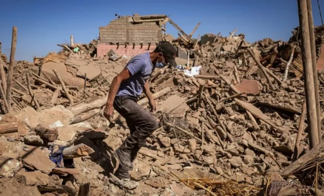 Le tremblement de terre de septembre au Maroc a détruit des villages et fait plus de 2 900 morts.