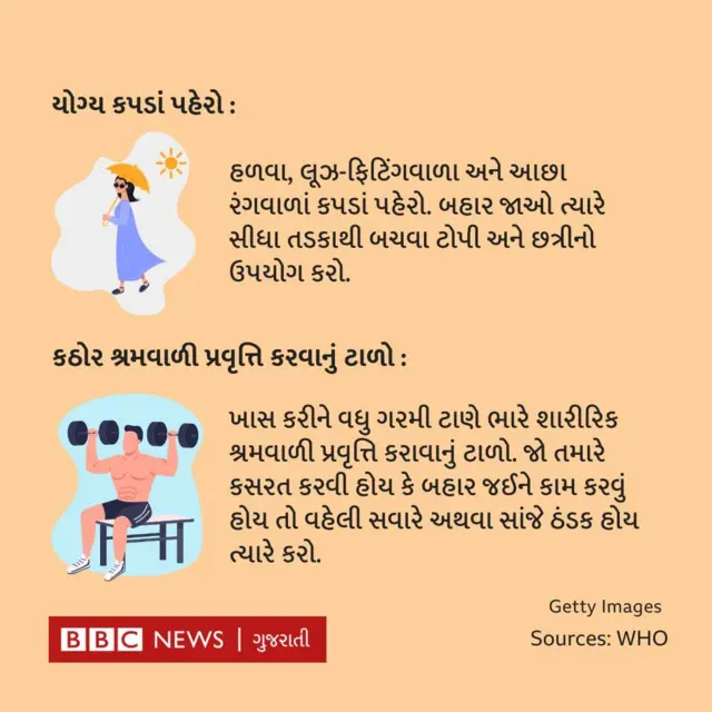 હીટ સ્ટ્રોકથી કેવી રીતે બચવું?