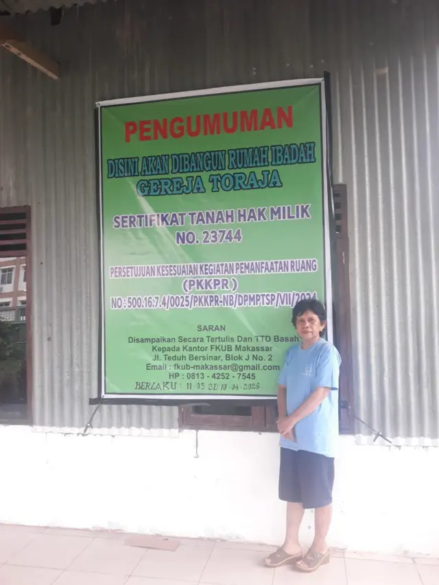 Gereja Toraja, Makassar, FKUB, gereja ditolak warga