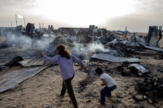 रफ़ाह में हुए हमले के बाद