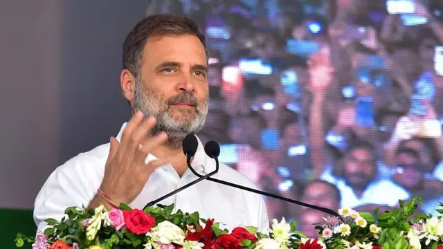 कांग्रेस नेता राहुल गांधी 