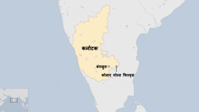 कर्नाटकचा नकाशा