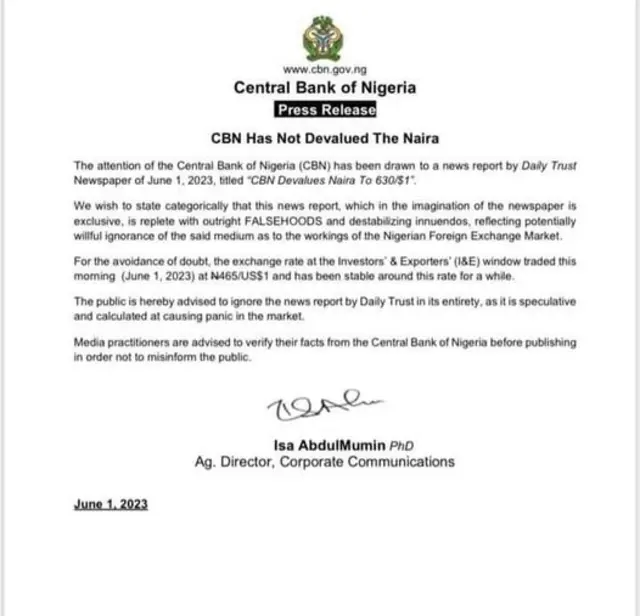 Aworan atẹjade banki apapọ