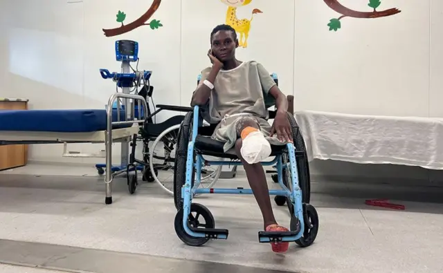 પગનો નીચેનો હિસ્સો ગુમાવી ચૂકેલા ક્લાઉડેટે