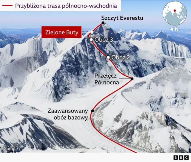 Everest mapa