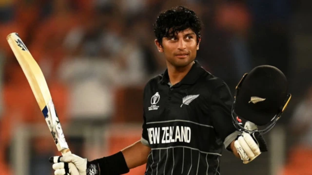 ஐ.சி.சி கிரிக்கெட் உலகக்கோப்பை, இங்கிலாந்து, நியூசிலாந்து, ரச்சின், கான்வே