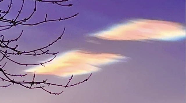 एबर्डीनशरको आकाशमा मनमोहक दृश्य देखियो 