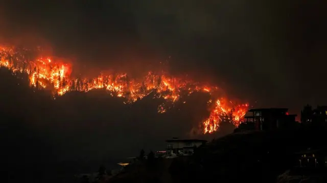 incendios en Canadá