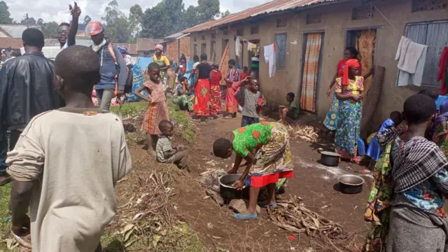 Zimwe mu mpunzi z'Abanye-Congo zahungiye mu karere ka Kisoro muri Uganda 