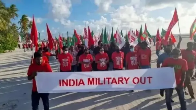 انڈیا مخالف جلوس