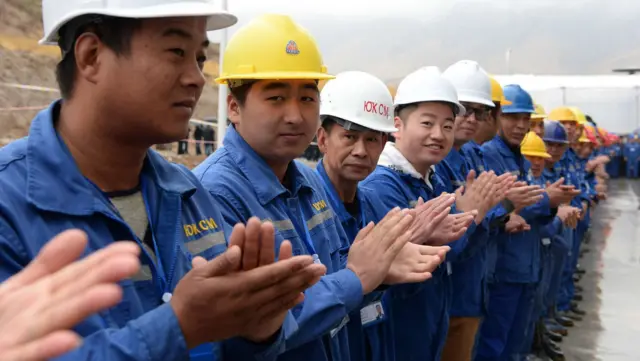 Кытайлык жумушчулар