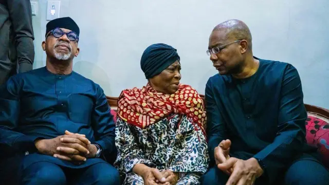 Dapo Abiodun, Mrs Stella Wigwe and one late Herbert friend