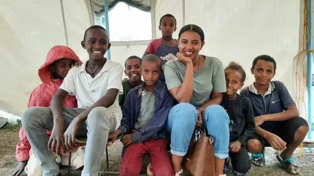 ማህሌት ምስ እትሕግዞም ህፃናት