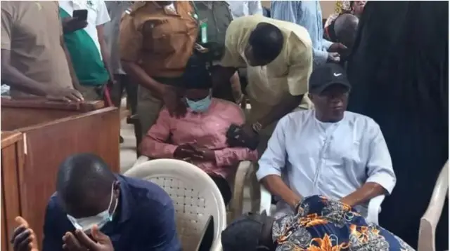 awọn afurasi naa nibi igbẹjọ ni ile ẹjọ giga l'Oṣun