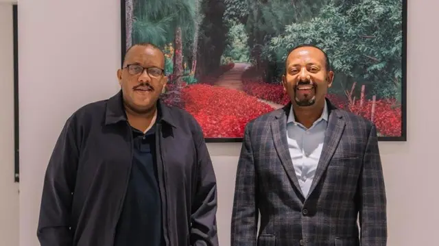 ጌታቸው ምስ ኣቢይ ኣሕመድ