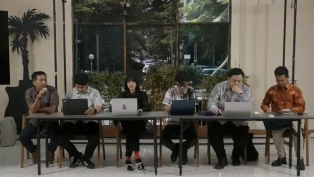 Konferensi Pers Update kasus Andrie Yunus di YLBHI, Jakarta, Senin (16/03)