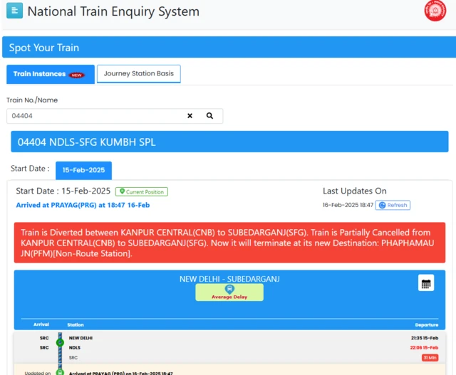 national train enquiry system