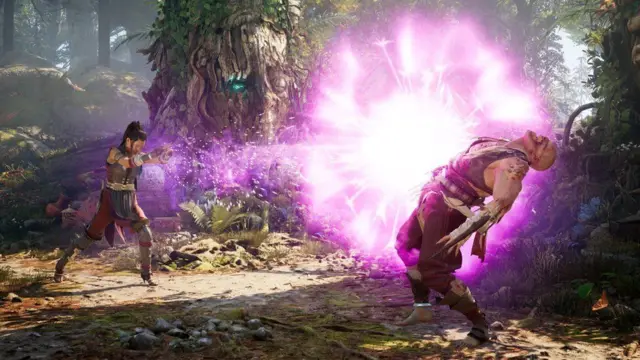 Una escena de Mortal Kombat