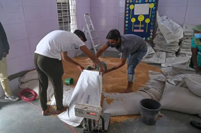 सरकारी राशन की एक दुकान