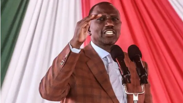 Ààrẹ orilẹede Kenya, William Ruto.