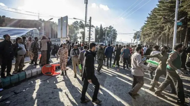 İranda partlayış Kirmanda partlayış Qasım Süleymani