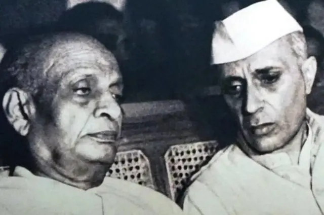 વલ્લભભાઈ પટેલ અને નહેરુ