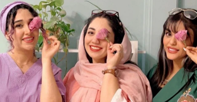 نیلوفر آقایی، مهبانو خشنودی، و ضحا موسوی با چشمان قشنگ