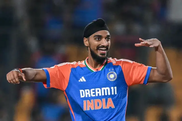 અર્શદીપસિંહને પ્લેયર ઑફ ધ મૅચ જાહેરકરવામાં આવ્યા હતા