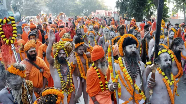 મહાકુંભ, પ્રયાગરાજ, ઇલાહાબાદ, અહલ્લાબાદ, ઉત્તર પ્રદેશ, નાગા બાવા, ગુજરાત, બીબીસી ગુજરાતી