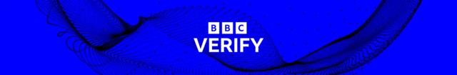The BBC Verify banner 
