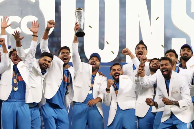 चैंपियंस ट्रॉफी की विजेता