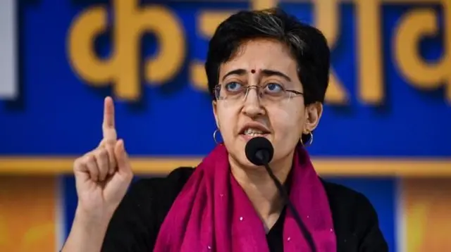 दिल्लीच्या मुख्यमंत्री आणि कालकाजी मतदारसंघातून आम आदमी पक्षाच्या उमेदवार आतिशी