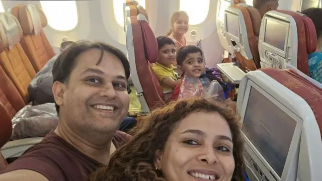 ஆமதாபாத், குஜராத், ஏர் இந்தியா விமான விபத்து, உயிரிழப்பு, மருத்துவர் குடும்பம்