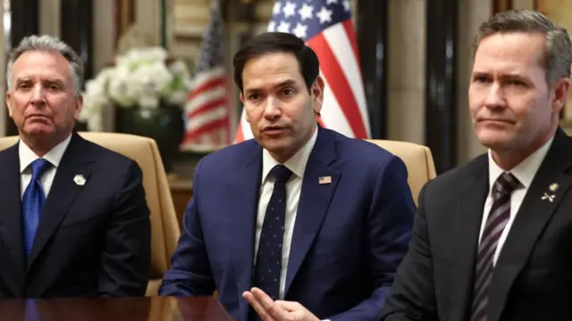 Американська делегація на переговорах в Ер-Ріяді