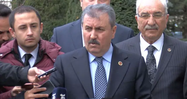 BBP lideri Mustafa Destici 