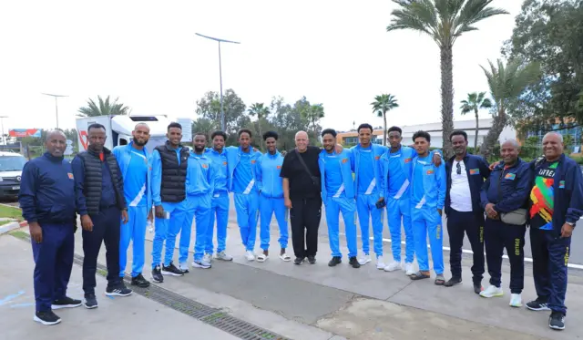 ኣብ ቀዳማይ እግሪ ናብ ሞሮኮ ዝኣተወት ሃገራዊት ጋንታ ኤርትራንም ኣካየድታን