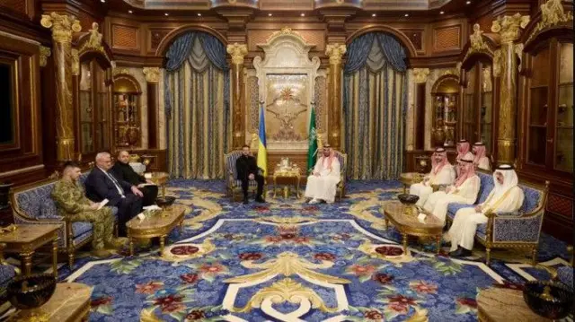 زيلينسكي في السعودية