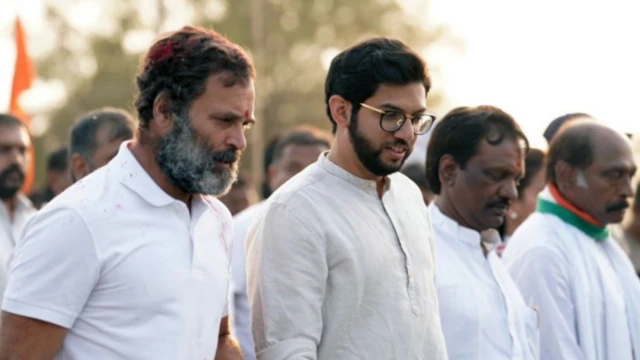 राहुल गांधी आणि आदित्य ठाकरे