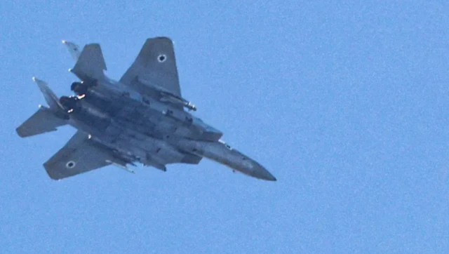 வடக்கு இஸ்ரேலில் பறந்த இஸ்ரேலிய ஜெட்