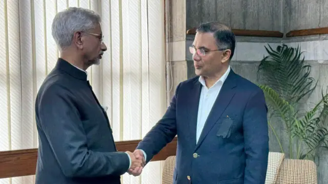 তারেক রহমানের সঙ্গে ভারতের পররাষ্ট্রমন্ত্রী এস জয়শঙ্কর