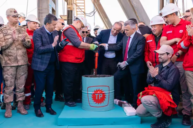 Şırnak Gabar’da Şehit Aybüke Yalçın-1 kuyusu açılışı