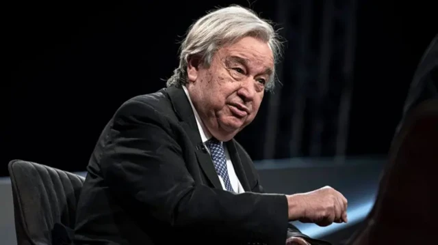 Sekretaris Jenderal António Guterres menyatakan ia "sangat prihatin" dan memperingatkan tentang "preseden berbahaya"