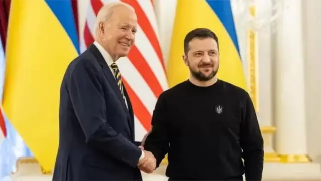 बाइडन और ज़ेलेन्सकी