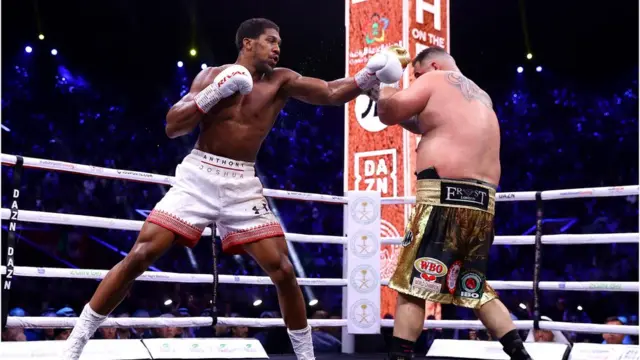 Anthony Joshua ya dambace da Andy Ruiz
